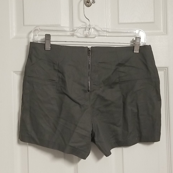 Forever 21 High Waisted Gray Shorts - Picture 2 of 3